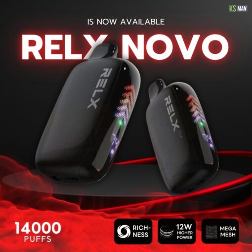 relx novo 14K Disposable Vape 14000 puff